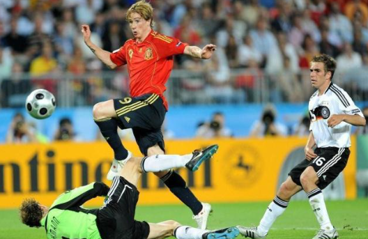 2008年欧洲杯决赛：西班牙的辉煌和德国的挫败